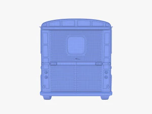 Citroen HY Red 3D Model