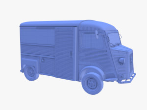 Citroen HY Red 3D 모델