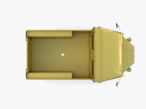 Generic 40s Van Pick Up with interior v3 Modelo 3D