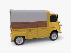 Citroen HY Pick Up v1 3D Model