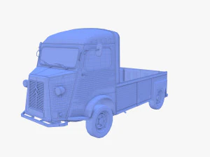 Citroen HY Pick Up v3 3D Model