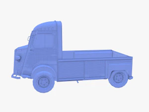 Citroen HY Pick Up v3 3D Model