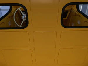 Citroen HY Pick Up with interior v1 3D Model