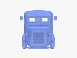 Citroen HY Pick Up with interior v1 3D Model