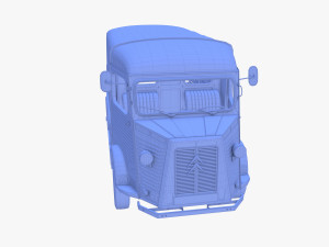 Citroen HY Pick Up with interior v1 Modelo 3D