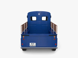 Citroen HY Pick Up with interior v2 3D Model