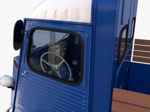 Citroen HY Pick Up with interior v2 3D-Modell