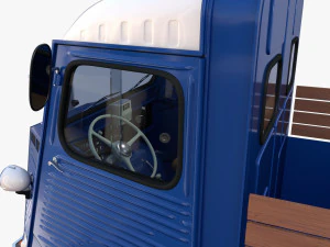 Citroen HY Pick Up with interior v2 3D Model