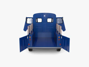 Citroen HY Pick Up with interior v2 3D Model
