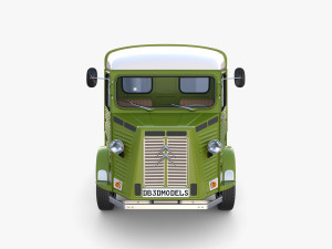 Citroen HY Pick Up with interior v3 Modelo 3D
