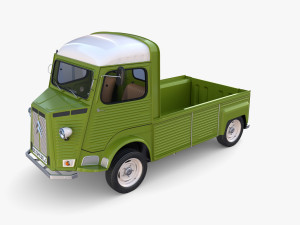 Citroen HY Pick Up with interior v3 Modelo 3D