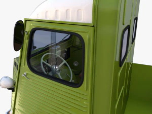 Citroen HY Pick Up with interior v3 3D Model