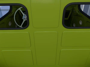 Citroen HY Pick Up with interior v3 3D Model
