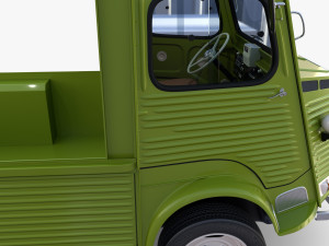 Citroen HY Pick Up with interior v3 Modelo 3D