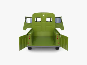 Citroen HY Pick Up with interior v3 3D Model