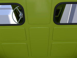 Citroen HY Pick Up with interior v3 Modelo 3D