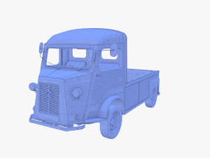 Citroen HY Pick Up with interior v3 Modelo 3D
