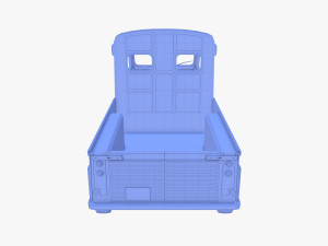 Citroen HY Pick Up with interior v3 Modelo 3D