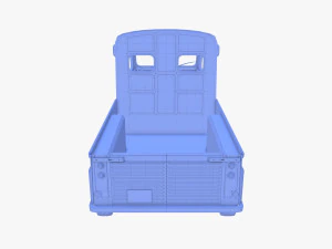 Citroen HY Pick Up with interior v3 3D Model