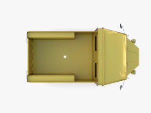 Generic 40s Van Pick Up v3 3D Model