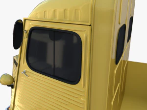 Generic 40s Van Pick Up v3 3D Model