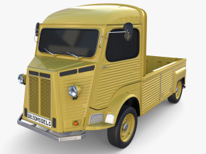 Generic 40s Van Pick Up v3 Modèle 3D