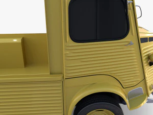 Generic 40s Van Pick Up v3 3D Model
