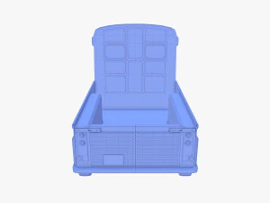 Generic 40s Van Pick Up v3 3D Model