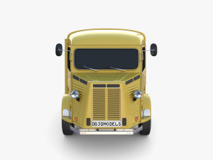 Generic 40s Van 3D Model