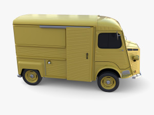 Generic 40s Van 3D Model