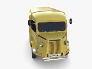 Generic 40s Van 3D Model