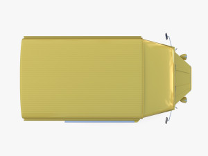 Generic 40s Van 3D Model