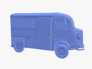 Generic 40s Van 3D Model