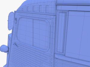 Generic 40s Van 3D Model