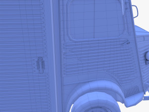 Generic 40s Van 3D Model