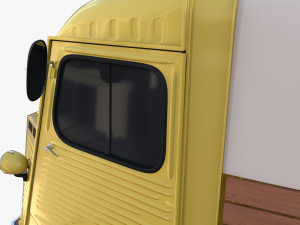 Generic 40s Van Pick Up v1 3D Model