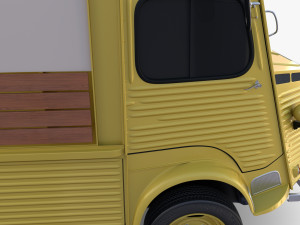Generic 40s Van Pick Up v1 3D Model