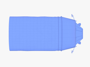 Generic 40s Van Pick Up v1 3D Model