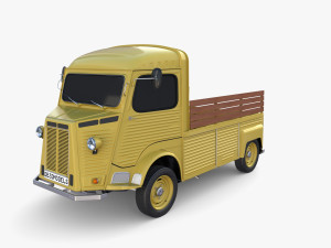 Generic 40s Van Pick Up v2 3D मॉडल