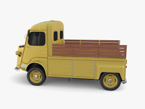 Generic 40s Van Pick Up v2 3D मॉडल