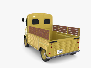 Generic 40s Van Pick Up v2 3D मॉडल