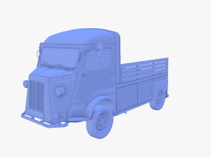 Generic 40s Van Pick Up v2 3D मॉडल