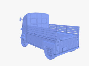 Generic 40s Van Pick Up v2 3D मॉडल
