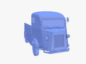 Generic 40s Van Pick Up v2 3D मॉडल