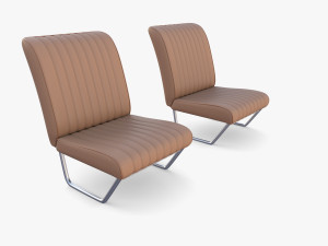 Generic 40s Van Seats 3Dモデル