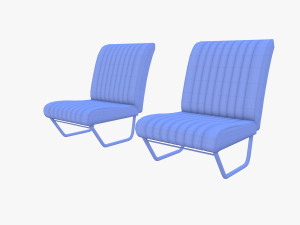 Generic 40s Van Seats 3Dモデル