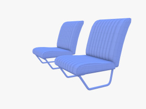 Generic 40s Van Seats 3Dモデル