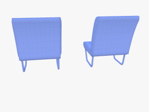 Generic 40s Van Seats 3Dモデル