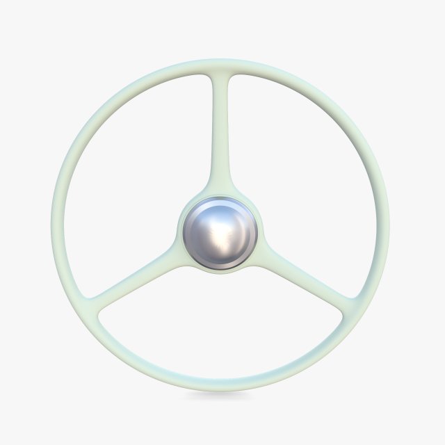 Generic 40s Van Steering Wheel 3D-Modell .c4d .max .obj .3ds .fbx .stl .blend 