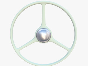Generic 40s Van Steering Wheel Modelo 3D
